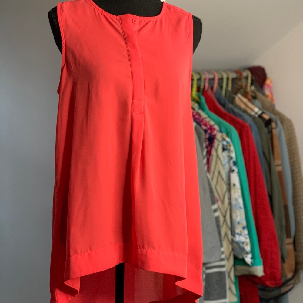 Lapis coral blouse-small